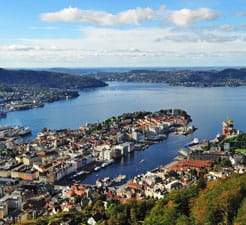 Ako rezervovať trajekt do Bergen